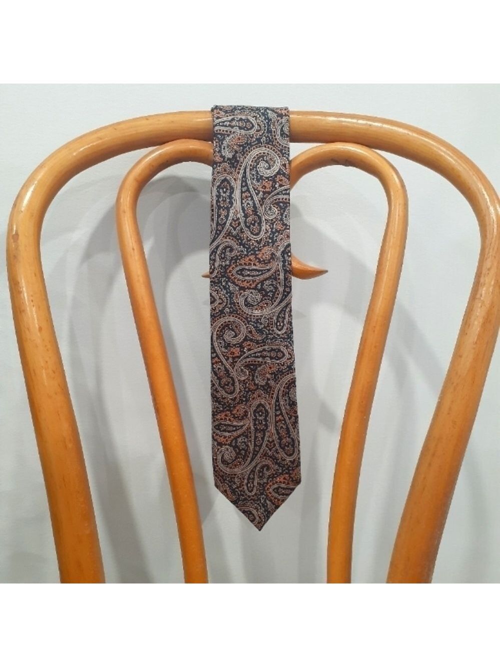 Vintage FRAME Paisley Silk Tie